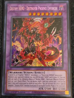 Destiny HERO - Destroyer Phoenix Enforcer 1st Ed MP22-EN209 Near Mint Yu-Gi-Oh! - Image 2