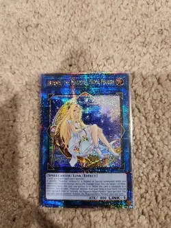Yugioh Artemis, The Magistus Moon Maiden RA01-EN049 QCSR 1ST ED NM - Image 3