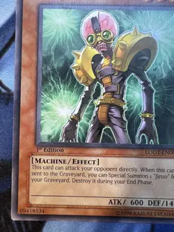 Yu-Gi-Oh! TCG Jinzo - Returner Light of Destruction LODT-EN006 1st Ed Rare LP - Image 15