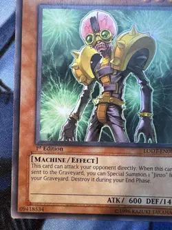 Yu-Gi-Oh! TCG Jinzo - Returner Light of Destruction LODT-EN006 1st Ed Rare LP - Image 5