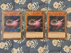 3x Yu-Gi-Oh! Needle Worm RA04-EN112 Platinum Secret Rare Playset - Image 9