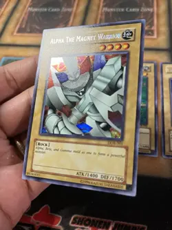 Yugioh Magnet Warrior Set DOR-001/002/003 ALPHA BETA GAMMA NM-Mint Lot - Image 2