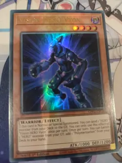 Yugioh Vision HERO Vyon GFP2-EN060 Ultra Rare 1st Edition Near Mint - Image 1
