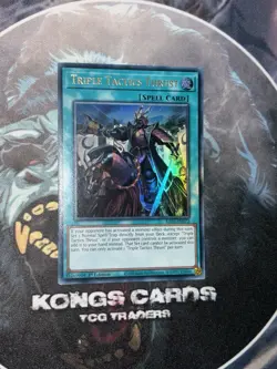 Triple Tactics Thrust RA03-EN072 Ultra Rare 1st Edition Yu-Gi-Oh! NEW - Image 1