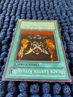 1996 Konami Yu-Gi-Oh! Evolution -Black Luster Soldier & Ritual Holos -SYE-024-25 - Image 12