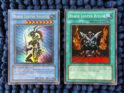 1996 Konami Yu-Gi-Oh! Evolution -Black Luster Soldier & Ritual Holos -SYE-024-25 - Image 23