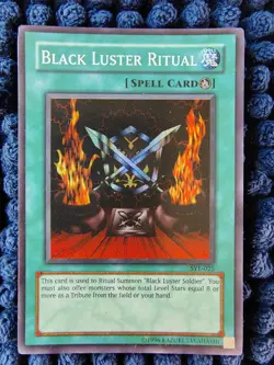 1996 Konami Yu-Gi-Oh! Evolution -Black Luster Soldier & Ritual Holos -SYE-024-25 - Image 27