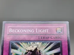 YuGiOh Beckoning Light TU02-EN005 Turbo Pack Unlimited Super Rare LP - Image 3