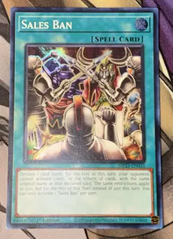 YuGi-Oh! Sales Ban - MP23-EN035 - Super Rare - 1st Edition - LP - Image 2