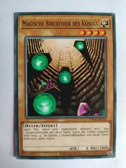King's Magic Library OP16-EN016 Near Mint German Yu-Gi-Oh! D - Image 1