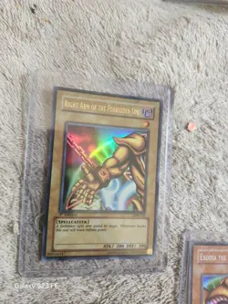 Exodia the Forbidden One DDS-003 Plus LOB 120, 121, 122, 123 arms and legs. - Image 2