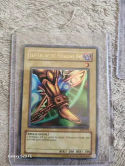 Exodia the Forbidden One DDS-003 Plus LOB 120, 121, 122, 123 arms and legs. - Image 5