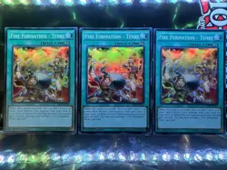Fire Formation - Tenki THSF-EN057 X3 Super Rare 1st Edition VLP/NM (slot#75) - Image 1