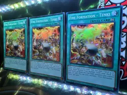 Fire Formation - Tenki THSF-EN057 X3 Super Rare 1st Edition VLP/NM (slot#75) - Image 3