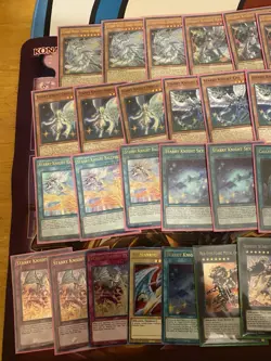 Starry Knight Yugioh Deck Core/lot with extra deck - Image 7