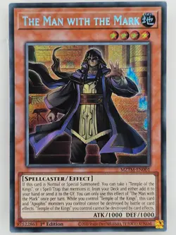㊙️ Yu Gi Oh - MZTM-EN001 The Man With The Mark - Secret Rare - Image 1