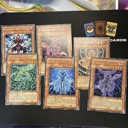 YUGIOH FORTUNE LADY RARE BUNDLE DARK WATER EARTH FIRE WIND PAST - Image 4