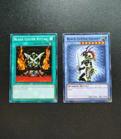 Yu-Gi-Oh - Black Luster Soldier / Black Luster Ritual - NM - Image 1