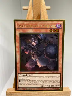 Barbar, Malebranche Of The Burning Abyss - Gold Rare 1st Ed PGL3-EN054 NM YuGiOh - Image 3