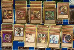 Yugioh Fire King Complete Deck With Extra Deck!! - Image 2