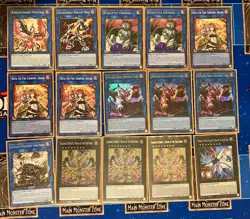 Yugioh Fire King Complete Deck With Extra Deck!! - Image 4