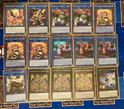 Yugioh Fire King Complete Deck With Extra Deck!! - Image 8