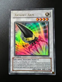 Armory Arm DP08-EN016 Ultra Rare 1st Edition Near Mint Yugioh - Image 3