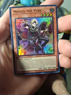 Yugioh Medius The Pure 1st Edition Ultra Rare - Image 3