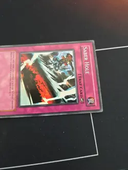 Saber Hole ABPF-EN073 Absolute Powerforce Unlimited LP Super Rare Yugioh Card - Image 8