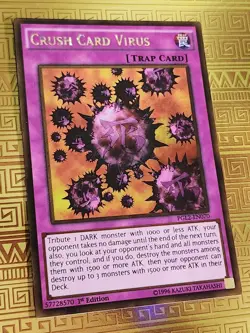 Crush Card Virus PGL2-EN070 Premium Gold Rare NM Yu-Gi-Oh Eng TCG - Image 3