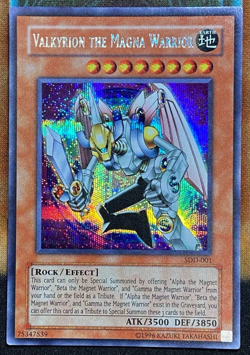 YUGIOH ~ VALKYRION the MAGNA WARRIOR ~ SDD-001 ~ PRISMATIC SECRET RARE - Image 2