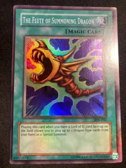 The Flute of Summoning Dragon SDK-042 - LP - Super Rare - Image 14