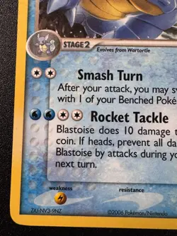 Blastoise 1/17 POP Series 3 Nintendo Promo Pokemon Card Rare HP - Image 5