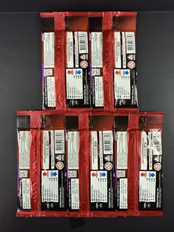 5x Pokemon Card Glory of Team Rocket (Destined Rivals) SV10 Korean Booster Packs - Image 2