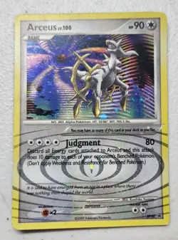 Arceus LV 100 DP50 Holo Diamond Pearl Promo 2009 Pokemon Card - Image 1