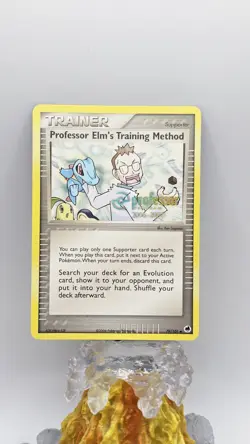 Professor Program Professor Elm's Training Method 79/101 Pokemon Card Rare LP - Image 1