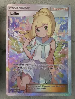 Lillie (Full Art) Ultra Prism 151/156 MINT condition Pokemon Card - Image 1