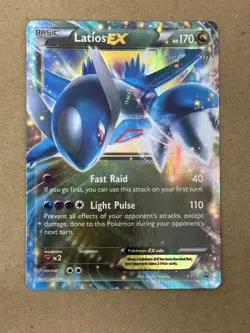 Latios EX XY72 XY Black Star Promo Holo 2015 Pokemon TCG Card - Image 1