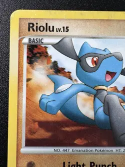 2009 SDCC Riolu 91/127 Platinum Comic-Con Exclusive Promo Pokemon Card Rare MP - Image 3