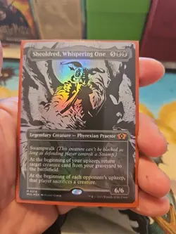 Sheoldred, Whispering One Multiverse Legends Foil Card NM Condition MTG - Image 1