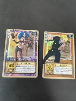 One Piece From TV animation Card Game Roronoa Sanji SB-C04 Doublefinger Holo eo4 - Image 1