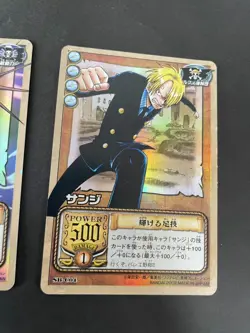 One Piece From TV animation Card Game Roronoa Sanji SB-C04 Doublefinger Holo eo4 - Image 2