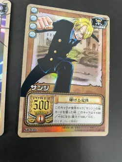 One Piece From TV animation Card Game Roronoa Sanji SB-C04 Doublefinger Holo eo4 - Image 4