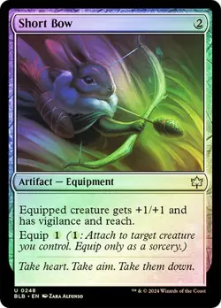 MTG-Short Bow Bloomburrow(NM-FOIL)#248 - Image 1