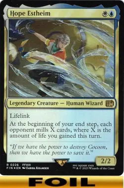 1x - Hope Estheim - FOIL - Final Fantasy - NM MTG - Image 1