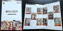 One Piece TCG Premium Card Collection 25th Japanese 10 Cards NEW in Folder - Image 2