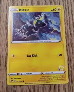 Pokemon TCG Card Electric Blitzle 053/185 Vivid Voltage 2020 - Image 2