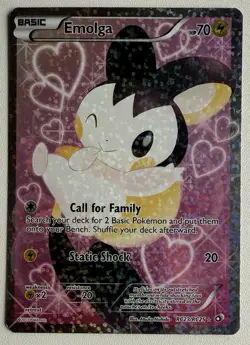 Emolga (Full Art) RC23/RC25 Legendary Treasures: Radiant Collection LP Pokemon - Image 1