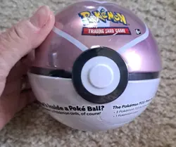 Pokemon TCG Love Ball Pokeball Tin (D21) RARE (Sealed) - Image 1