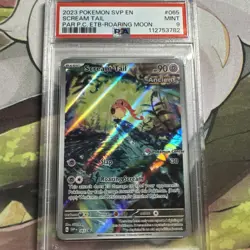 Scream Tail 065 Pokemon Center Stamped ETB Promo PSA 9 Mint - Image 1
